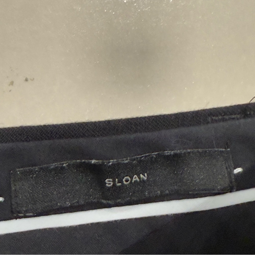 Banana republic women’s Size 2 skinny black pants Sloan - Picture 6 of 11